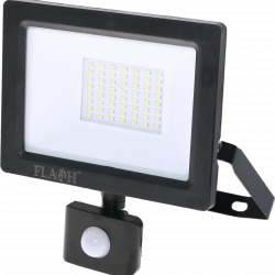 SMD FLOODLIGHT 30W W/SENSOR 6000K
