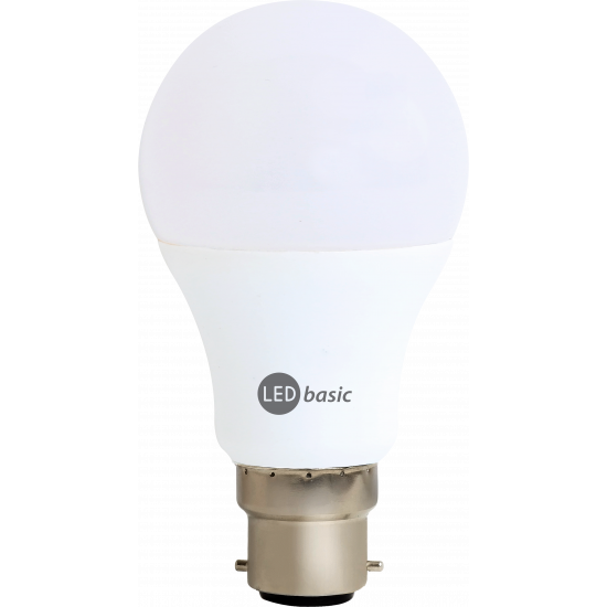 LED A60 9W OPAL B22 6000K