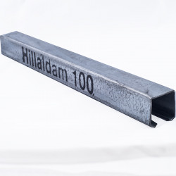 HILLALDAM STEEL TRACK 100G 2.4M GALV