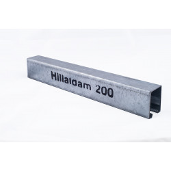 HILLALDAM STEEL TRACK 200G 3.0M GALV