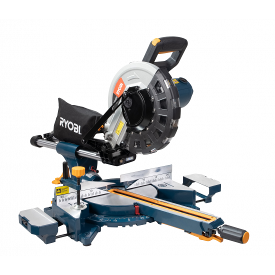 Mitre Saw 255Mm 2000W Sliding Compound W/Laser