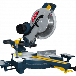 Mitre Saw 255Mm 1800W Sliding Comp. Dual Belt