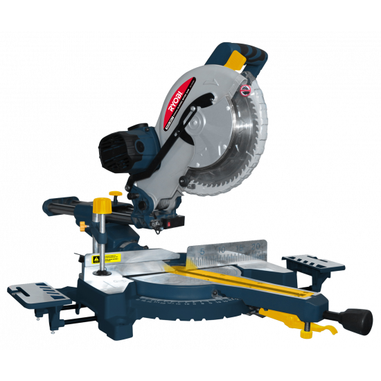Mitre Saw 255Mm 1800W Sliding Comp. Dual Belt
