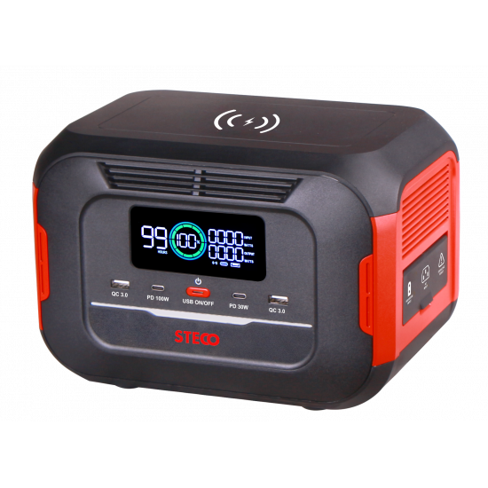 STECO FAST CHARGING PORTABLE POWER STATION 300W