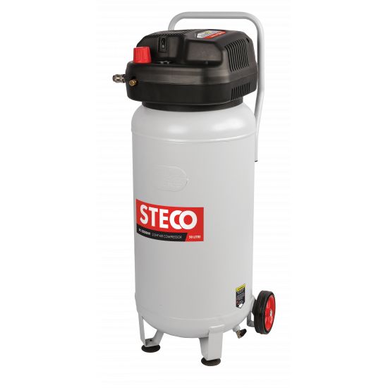 Steco Compressor 50L 1.5HP Oilless Vertical