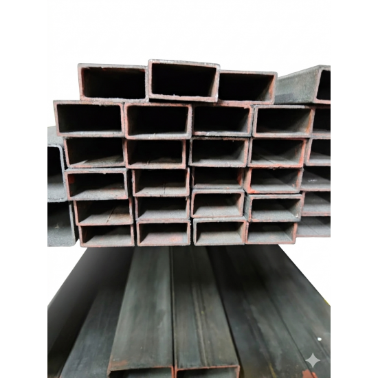 Rectangular tubing - 25mm - 3m - Hot Dip Galvanised Steel - 1.6mm - 76mm