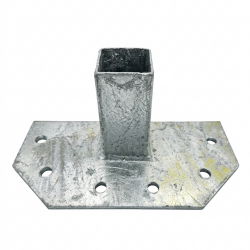 SHADE BRACKET 2WAY COLUMN GALV