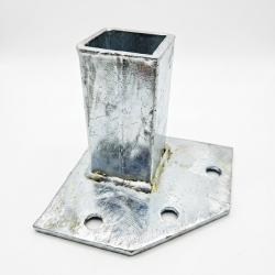 SHADE BRACKET 1 WAY COLUMN GALV