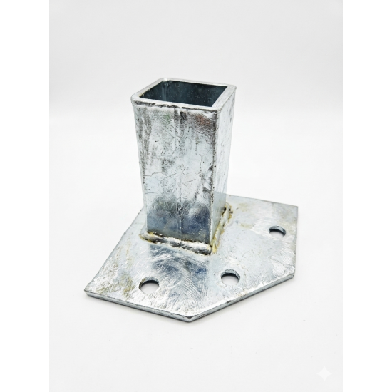 SHADE BRACKET 1 WAY COLUMN GALV